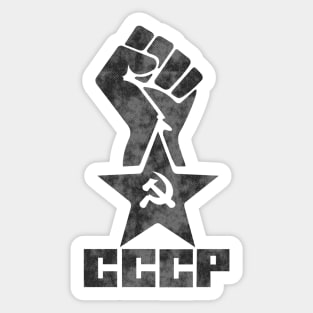 CCCP - Star Fist Sticker